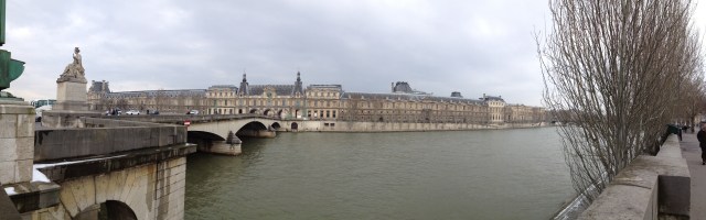 Louvre from the Left Bank