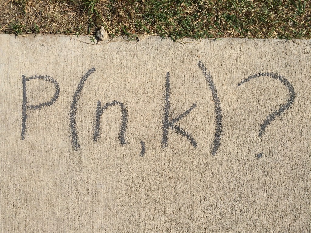 P(n,k)?