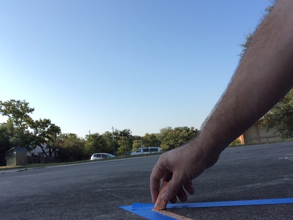 At the other 45-degree angle of the second triangle