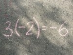 3 times negative 2 is negative 6